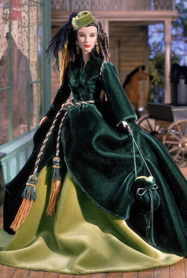 Scarlett O'Hara on Peachtree Street - The Drapery Dress Barbie